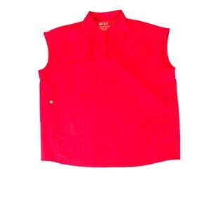 FIGS Rafaela Top Ultra Rose - Small